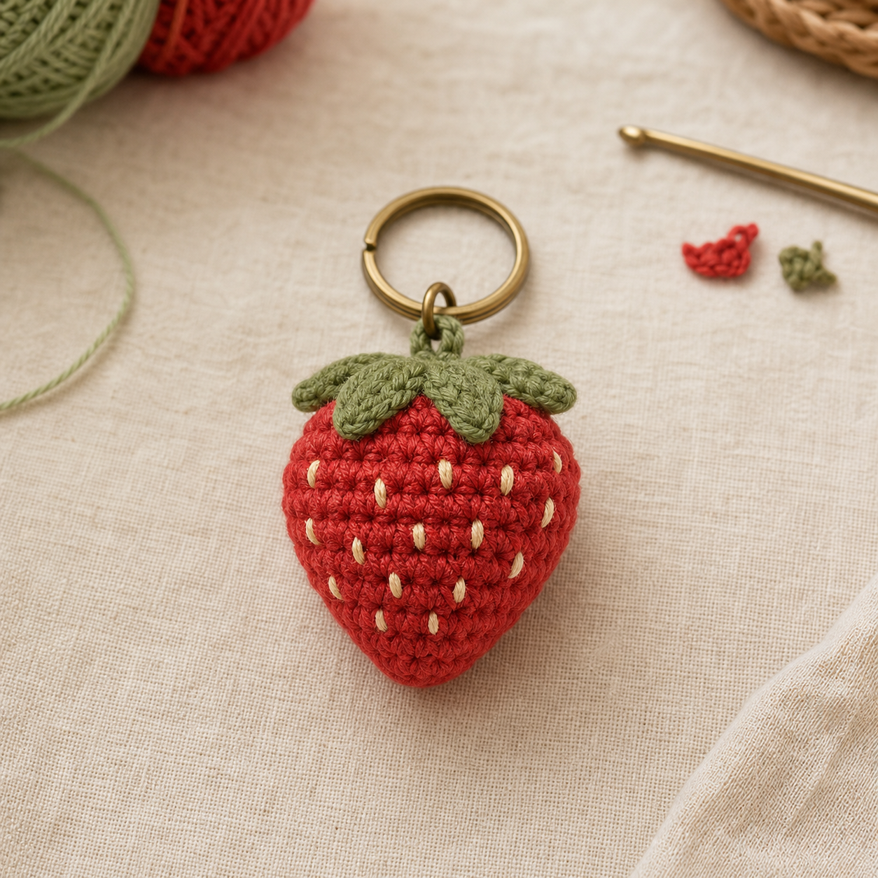 Strawberry Charm finished toy preview
